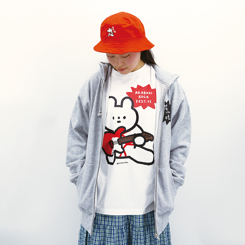 荒吐×きっこうちゃん FIRE&ICE ジップパーカー＜グレー＞