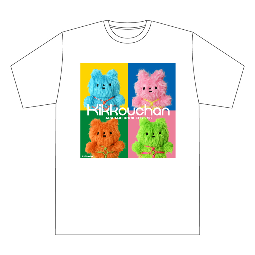 荒吐×きっこうちゃん ふさふさ Tシャツ
