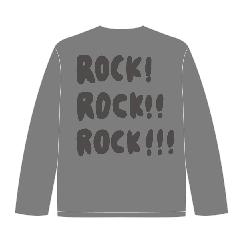 荒吐×きっこうちゃん ROCKロングスリーブTシャツ