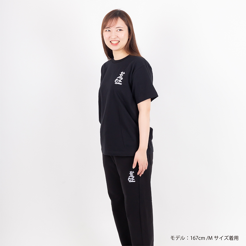 刺繍Tシャツ(ブラック)