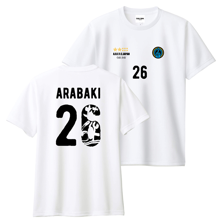 ARABAKI ROCK FEST.26×GAN-BAN　サッカーTシャツ