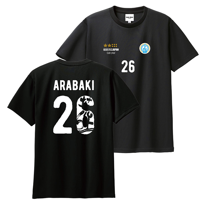 ARABAKI ROCK FEST.26×GAN-BAN　サッカーTシャツ