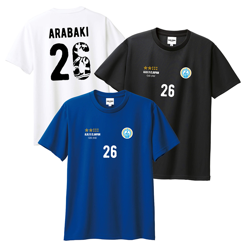 ARABAKI ROCK FEST.26×GAN-BAN　サッカーTシャツ
